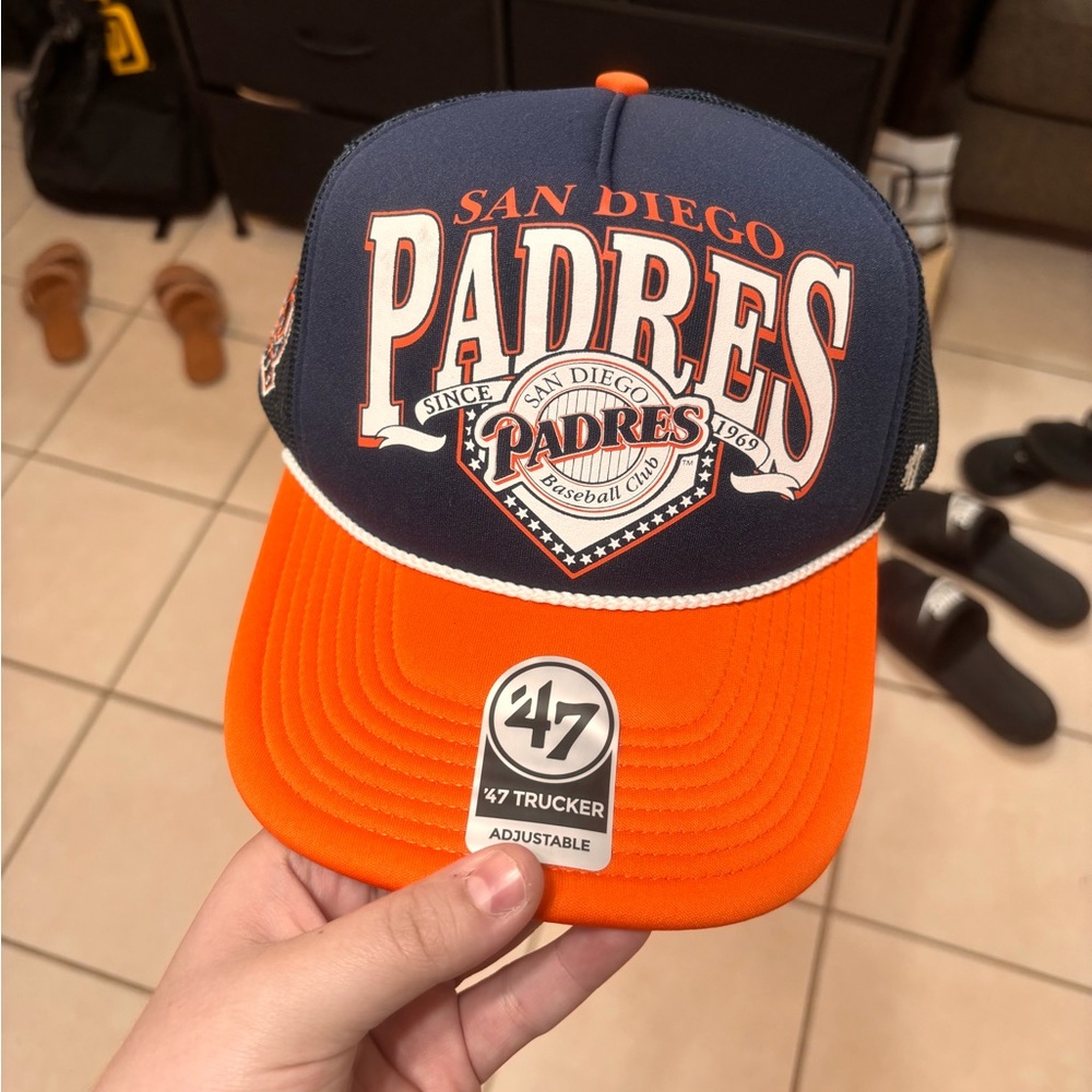 San Diego padres throwback hat